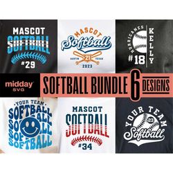 softball bundle svg, png dxf eps, softball team template bundle, softball mom svg png, softball team shirts, cricut, sil