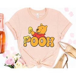 Cute Pooh Bear Honey Shirt / Winnie The Pooh and Friends T-shirt / Walt Disney World / Disneyland Family Vacation Trip /