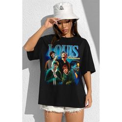 Vintage 90S Louis Tomlinson Unisex Shirt Faith In The Future, Tomlinson Merch, One Direction Shirt, Tomlinson Shirt, One