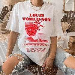 Louis Tomlinson Doodle Art Shirt, Vintage Louis Tomlinson Wa