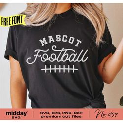 Football Team Shirt Template, Svg Png Dxf Eps, Cricut Cut Files, Silhouette, Sublimation, Football Mom, Team Logo, Team