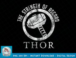 Marvel Thor The Strength Of Asgard Graphic T-Shirt T-Shirt copy