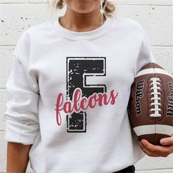 Atlanta Falcons Sweatshirt, Sunday Funday Sweater, Game Day Sweatshirt, Atlanta Falcons, Atlanta Football Women's Tee, F