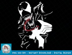 Marvel Venom Close Up Roar Paint Art Graphic T-Shirt T-Shirt copy