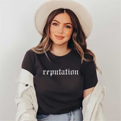 Reputation T-shirt, Reputation Album Shirt, Taylor Swift Merch, Swiftie Shirt, Look What You Made Me Do, Reputation Merc