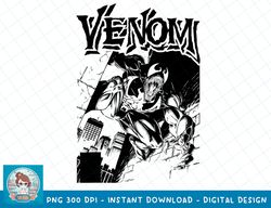Marvel Venom Street Cover Comic Illustration Graphic T-Shirt T-Shirt copy
