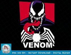 Marvel Venom Tongue Out Comic Logo Graphic T-Shirt T-Shirt copy