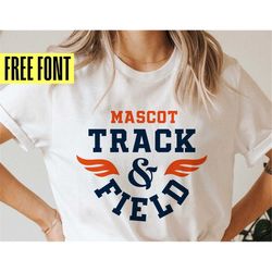 Track and Field Template Svg, Png Svg Dxf Eps Ai, Cricut Cut File, Track And Field Logo, Silhouette, Sublimation, Digita
