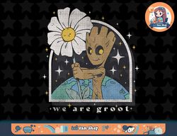 Marvel Guardians of the Galaxy Classic We Are Groot Flower T-Shirt.pngMarvel Guardians of the Galaxy Classic We Are Groo