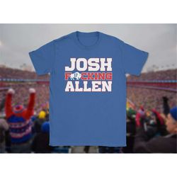 Josh Allen Shirt | Boyfriend T-Shirt | Bills Mafia | Lets Go Buffalo NY | Funny Bills Mafia Buffalo Bills Inspired Tee