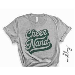Cheer Nana svg, Cheer Nana Cut File, Cheer Grandma, Team Spirit svg, dxf, eps, png, Cheerleader, Silhouette, Cricut, Dig