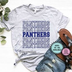 Panthers Shirt | Panthers Football shirt | Panthers Baseball Tee | Football Game Day Shirt | Mom Football shirts Panther