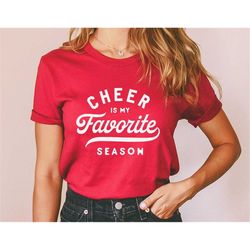 Cheer is my Favorite Season svg, Cheer Mom svg png, Cheer shirt svg, Cheerleader svg, Cut File svg, eps, dxf, png, Silho