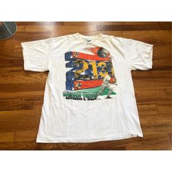 1995 Cal Ripken Baltimore Orioles 213 Camden Yards 90s t-shirt rare mlb baseball starter obscure jr jersey World Series