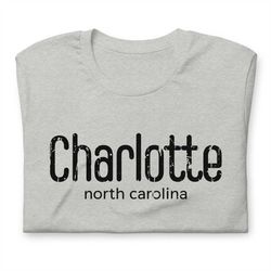 Charlotte North Carolina - Queen City- Tee Shirt - Graphic Tee - Unisex