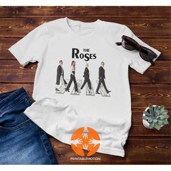 Schitt's Creek The Roses Abbey Road Vintage T-Shirt, Schitt's Creek Shirt, Abbey Road Shirt, Beatles Shirt, Gift Tee For