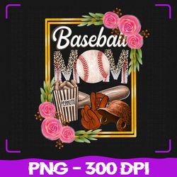 Mother's Day Softball Png, Baseball Mom Leopard Women png, Mom png, Mother's Day Png, Sublimation, PNG Files