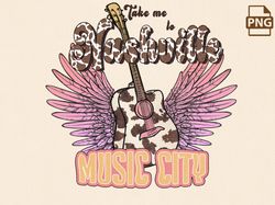 Western Nasville Music City Png, Western Png, Western Sublimation Png, Country Western Png, Music City Png, Western Cowg