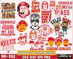 90 file Kansas City Chiefs Bundle svg