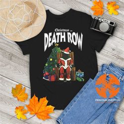 Christmas Death Row Records Vintage T-Shirt, Death Row Records Shirt, Christmas Shirt, Hip-hop Lover Shirt, Gift Tee For