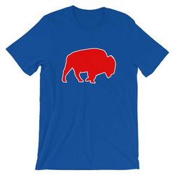 Lets Go Buffalo / Bills Inspired Colors Short-Sleeve Unisex T-Shirt