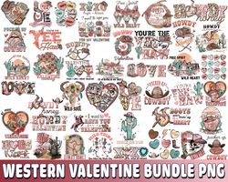 western valentine bundle PNG , 40 file western valentine PNG