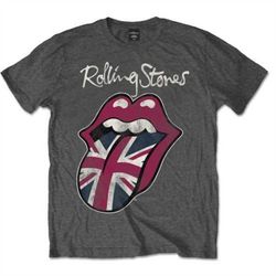 The Rolling Stones Unisex T-Shirt: Union Jack Tongue