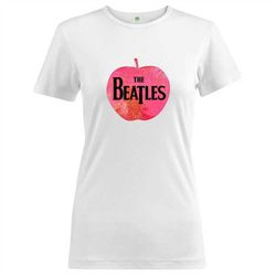 The Beatles Ladies Fashion T-Shirt: Apple
