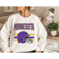 Minnesota Football Crewneck Sweatshirt, Vintage Minnesota Football Gift, Retro Minnesota Football Sweatshirt, Minnesota