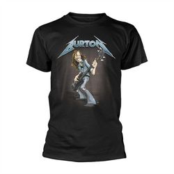 Metallica Unisex T-shirt: Cliff Burton Squindo Stack