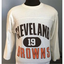 80s Vintage Bernie Kosar 19 Cleveland Browns nfl football T-Shirt - MEDIUM