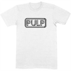 Pulp Unisex T-Shirt: Different Class Logo (white)