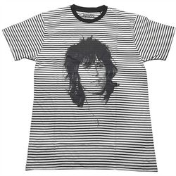 The Rolling Stones Unisex T-Shirt: Keith (Striped)