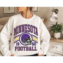 Retro Minnesota Football Sweatshirt, Minnesota Football Crewneck Sweatshirt, Minnesota Football Shirt, Vintage Minnesota