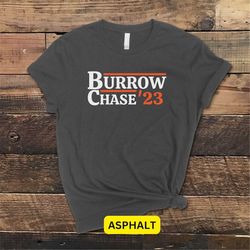 Joe Burrow Shirt, Joe Burrow, 5 colors,Burrow Chase, Cincinnati Bengals shirt, Joe BRRR, Ja'Marr Chase, Bengals fan, Joe