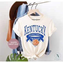 Kentucky Basketball Shirt - Retro Kentucky Basketball Shirt - Vintage Kentucky Shirt - Lexington Kentucky - College Bask