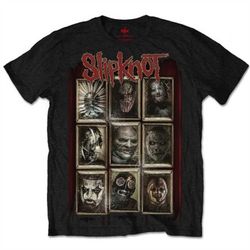 Slipknot Unisex T-Shirt: New Masks (Back Print)