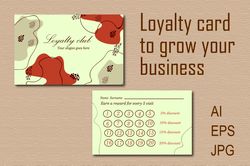 Loyalty card to grow your business