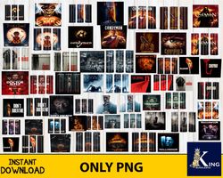 150 file Tumbler Horror Bundle PNG, Digital Download