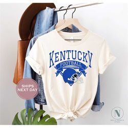 Retro Kentucky Football Shirt, Vintage Kentucky Football Shirt, Lexington Kentucky Shirt, College Football Shirt