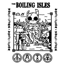 Boiling Isles The Owl House Shirt Design SVG Fan Gift File For Cricut