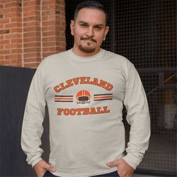 cleveland football shirt | cleveland shirt | cleveland football | football shirt | brown football | brown shirt |