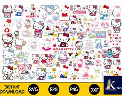 700 file hello kitty svg, Digital Download