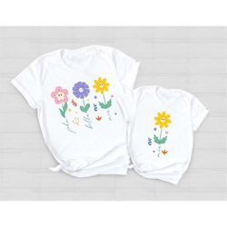 Mothers Day Shirt, Mothers Day Mom and Toddler Shirt, Cute Floral Shirt, Mom Shirt, Girls Mothers Day Shirt, Mothers Day