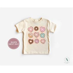 Donut Lover Shirt, Sweet Donut Shirt, Donut Toddler Shirt, Cute Valentines Toddler Shirt - Funny Donut Shirt