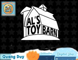 disney pixar toy story al s toy barn logo t-shirt copy