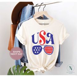 4th of July Shirt, Retro USA Shirt, Party In The USA, 4th of July Toddler Tee, Patriotic Shirt, USA Flag Shirt, America