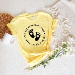 we are expecting 2023 to be a great year,pregnancy announcement,mom to be shirt,baby reveal shirt,baby shower shirt,grow