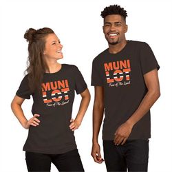 Muni Lot Cleveland Football Tailgate T-Shirt, Mens, Womens, Gameday Gear