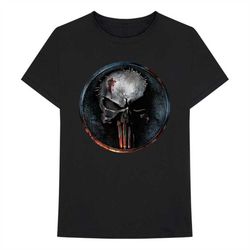 Marvel Comics Unisex T-Shirt: Punisher Gore Skull